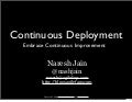Continuous Deployment Demystified