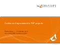 Continuous Improvement in PHP projects