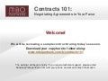 Contracts 101: Negotiating Consulting Agreements in Your Favor