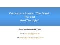 Contratos e Scrum: The Good, The Bad and The Ugly