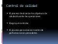 Control de calidad vargas