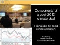 UNFCCC COP14: Components of a Post-2012 Climate Deal