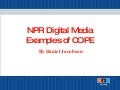 NPR : Examples of COPE