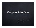 Copy As Interface | Erika Hall | Web 2.0 Expo 