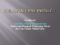 Coral Bay Update on the Palawan HPAL Project