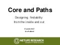 Core and Paths: Designing Findability from the Inside and Out