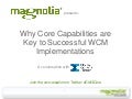 Core capabilities of wcm -  magnolia