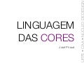 Linguagem da Cores - Aula 1