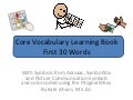 Core vocabulary learning book