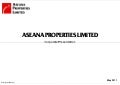Aseana Corporate Presentation q4 2011 may 2011