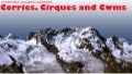 Corries cirques & cwms