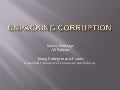 Islamabad Chamber of Commerce Corruption Survey