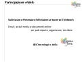 Corso Partecipazione e Web