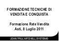 Corso Tecniche Di Vendita E Conquista