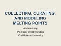modeling melting points