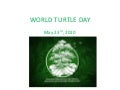 COTERC World turtle day May 23rd 2010