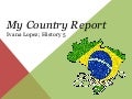 Country Report Part I