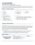 Couponomy handout