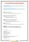 Cours français : description - 8ème (2010-2011)  elève sarra