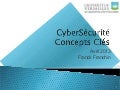 Cours CyberSécurité - Concepts Clés