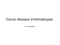 Cours réseaux informatiques  ia2