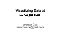 Amanda Cox - Visualizing data at the New York Times