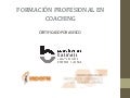 Curso de Formación Superior en Coaching. Alicante 2011 2012