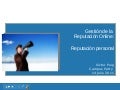 Gestión de la reputación personal online