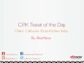Case Study - Use of Twitter to launch California Pizza Kitchen in India