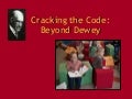 Cracking the Code