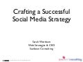 Crafting a Successful Social Media Strategy