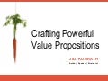 Crafting Strong Value Propositions