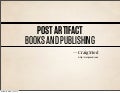 Craig Mod — Post Artifact Books and Publishing