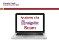 Anatomy of a Craigslist Scam