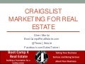 Craigslist Marketing For Real Estate