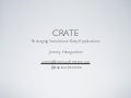 Crate - Packaging Standalone Ruby Applications