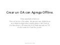 Crear un objeto de aprendizaje con Agrega offline
