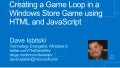 Creating a Game Loop in a Windows Store Game using HTML and JavaScript