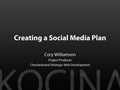 Creating A Social Media Marketing Plan