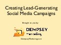 Creating Lead-Generating Social Media Campaigns