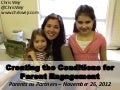 Creating The Conditions for Parent Engagement