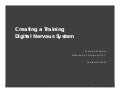Creating A Training Digital Nervous System