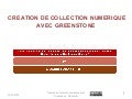Création de collection numérique avec Greenstone