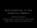 Participating in the Creative Commons (WYLA)