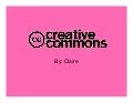 Creative commons claire