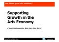 Creative Economies - A national seminar on the creative economy exploring the role of arts in economic development
