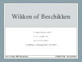 Credit expo(nov12) wik-ken-of_beschikken-TAXWELL