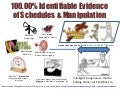100.00% Identifiable Schedules &amp; Manipulation