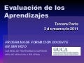 Criterios de evaluación