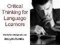 Critical Thinking with Language Learners 